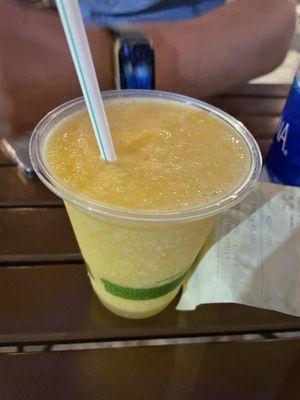 Passion Fruit Smoothie  at Barefoot Beach Cafe in Honolulu
