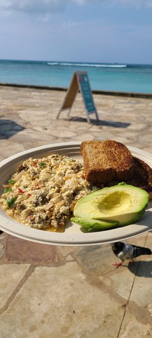   at Barefoot Beach Cafe in Honolulu