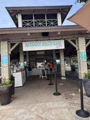 Entrance   at Barefoot Beach Cafe in Honolulu