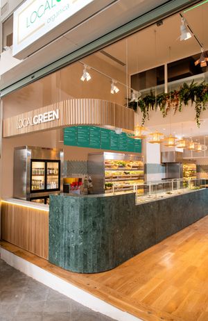 Counter at Local Green in Athens