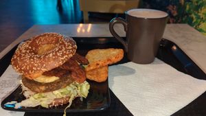 Ultimate Bagel Sandwich at Copper Branch - Strandherd in Nepean