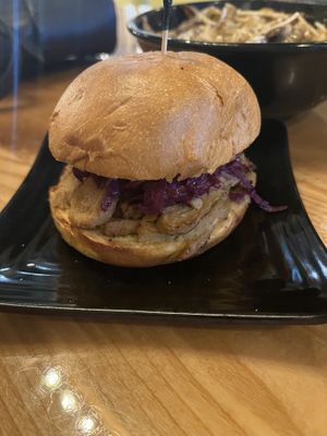 Shiitake Teriyaki Burgerr  at Copper Branch - Strandherd in Nepean
