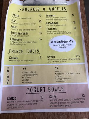 Menu - Page 1 at Eco Brunch in Arequipa