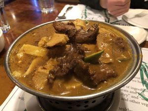 Thai hot pot  at Veggie Heaven in Denville