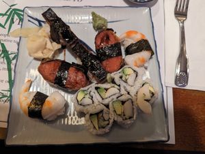 Sushi Regular at Veggie Heaven in Denville