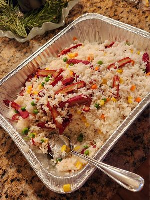 Pork Fried Rice at Veggie Heaven in Denville