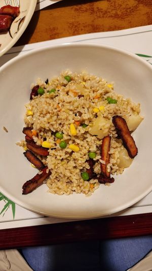 Pork Fried Rice with Pineapple at Veggie Heaven in Denville
