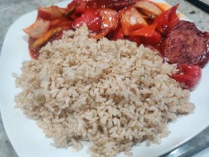 Korean Chickn Takeout at Veggie Heaven in Denville