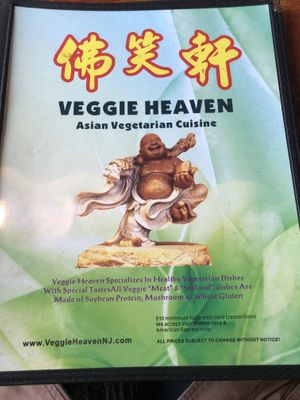 Menu   at Veggie Heaven in Denville