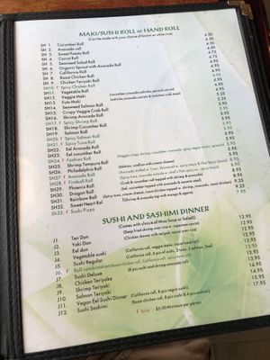 Menu   at Veggie Heaven in Denville