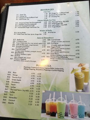 Menu  at Veggie Heaven in Denville