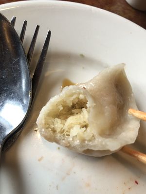 A10 steamed dumplings  at Veggie Heaven in Denville