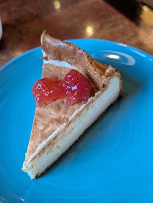 Cheesecake at Veggie Heaven in Denville