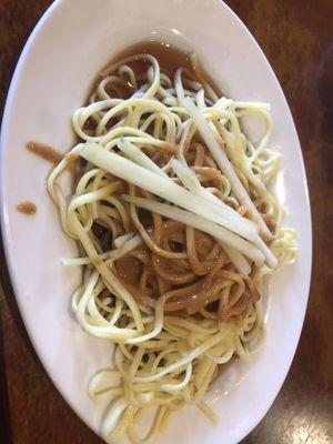 A13 cold noodles with sesame sauce   at Veggie Heaven in Denville