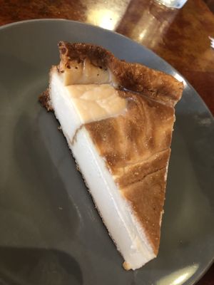 Vegan vanilla cheesecake   at Veggie Heaven in Denville