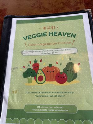   at Veggie Heaven in Denville