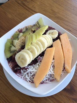 Açai Bowl  at The Pitted Date in Tulum