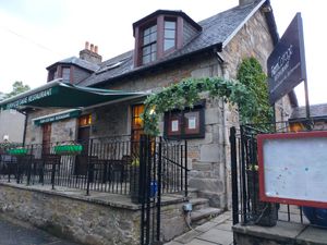 Front at Fern Cottage in Pitlochry