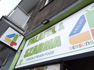 Outside at Veg4seasons in Warsaw