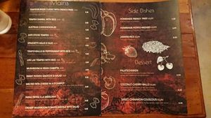 mains, desserts at FYM in Siem Reap