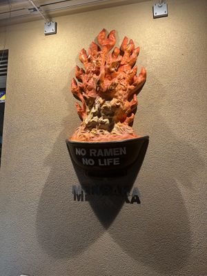   at Menbaka Fire Ramen めん馬鹿 in Kyoto