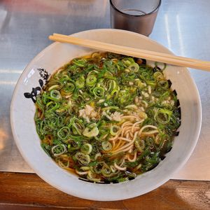 Vegan ramen at Menbaka Fire Ramen めん馬鹿 in Kyoto
