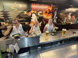   at Menbaka Fire Ramen めん馬鹿 in Kyoto