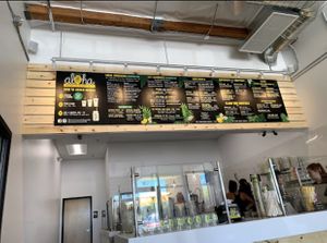 Menu at Wow Wow Hawaiian Lemonade in Glendale