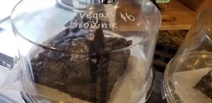Vegan brownies! at Seven Monks in Launceston