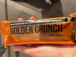 Like a violet crumble   at Easter Greens in Edinburgh