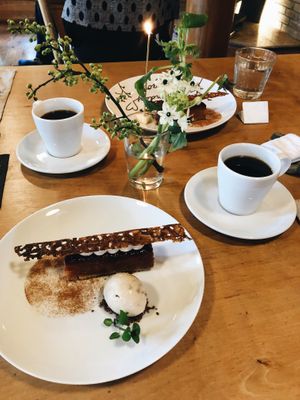 Lunch full course. Dessert. at Awatama in Maebashi