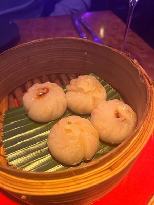 shiitake bao  at Tattu in Birmingham