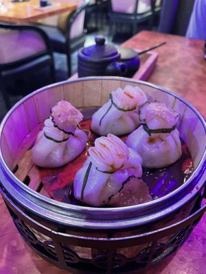 Xiao long bao  at Tattu in Birmingham