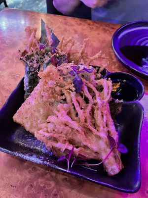 Tempura veggies  at Tattu in Birmingham