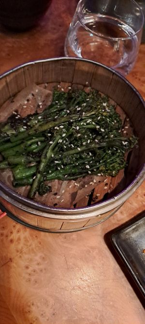 Broccoli at Tattu in Manchester