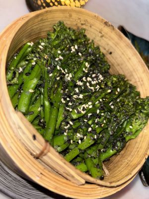 Broccoli   at Tattu in Manchester
