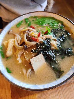 Miso ramen at Mist in Prague