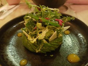 The renowned Avocado Dream salad at Mist in Prague