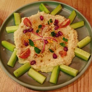 Mist Hummus at Mist in Prague