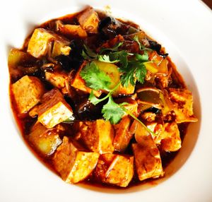 Spicy Tofu at Mist in Prague