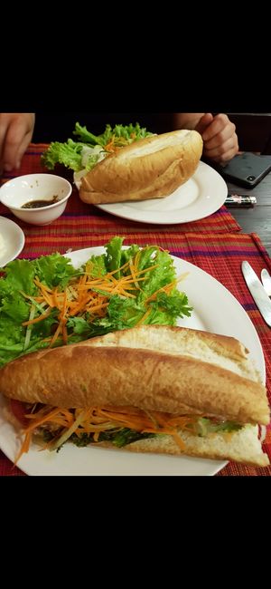 Banh mi  at Sapa Classic Vegan in Sapa