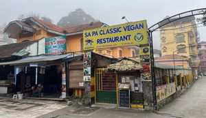   at Sapa Classic Vegan in Sapa