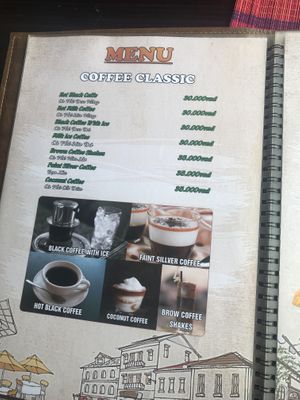 Coffee at Sapa Classic Vegan in Sapa