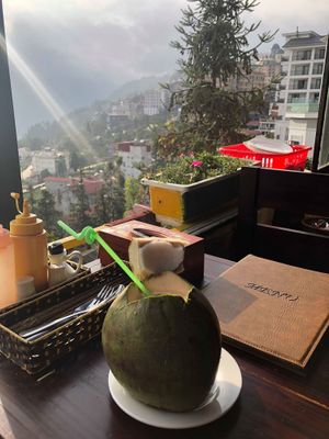 Unreal view at Sapa Classic Vegan in Sapa