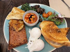   at Koo-ee Cafe in Glasgow