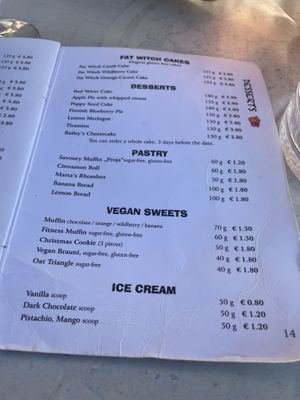 Menu brownie was yum  at Peter's Pie & Coffee Bar in Herceg Novi