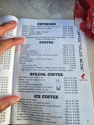  at Peter's Pie & Coffee Bar in Herceg Novi