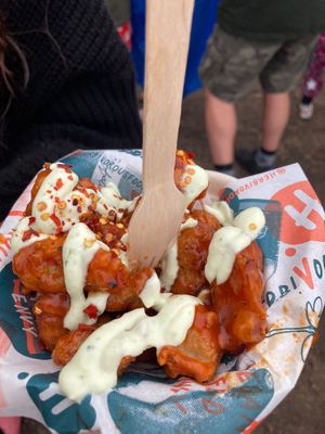 Buffalo wings at Herbivorous in Sheffield