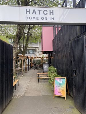 Hatch (container park that Herbivorous is inside)  at Herbivorous in Sheffield