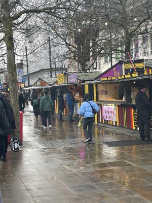 Located at Piccadilly Gardens at Herbivorous in Sheffield